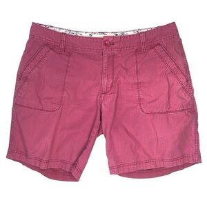 Eddie Bauer Ripstop cotton shorts dusty rose 6